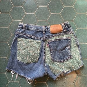 Vintage Levi Reconstructed Jean Shorts
